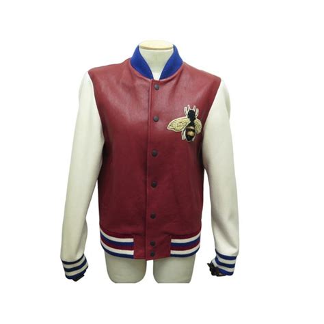 gucci bee varsity jacket